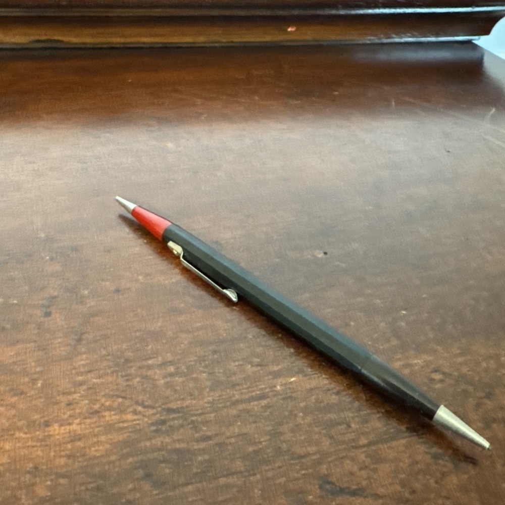 VINTAGE Autopoint Double Dual Ended MECHANICAL PENCIL Red/Black *Not Working*